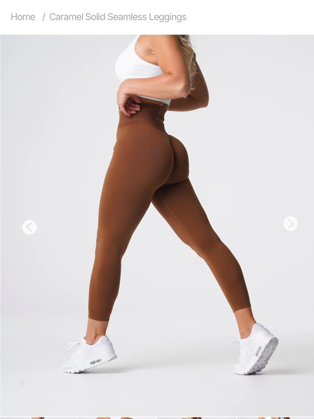 NWT NVGTN Solid Seamless Leggings